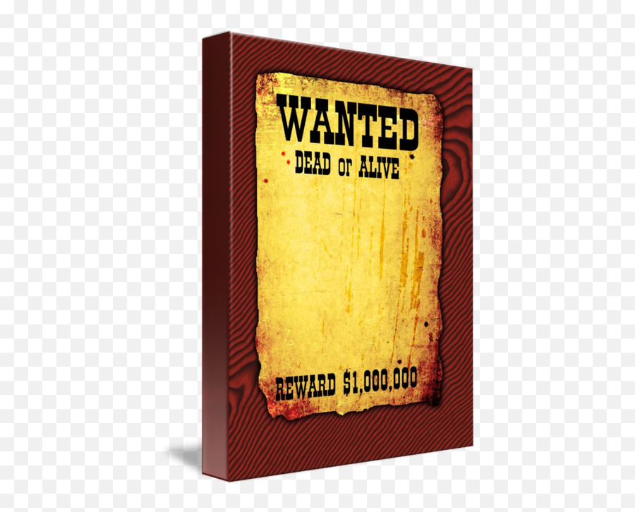 Wanted Poster By Stasys Eidiejus - Wanted Poster Png,Wanted Poster Png