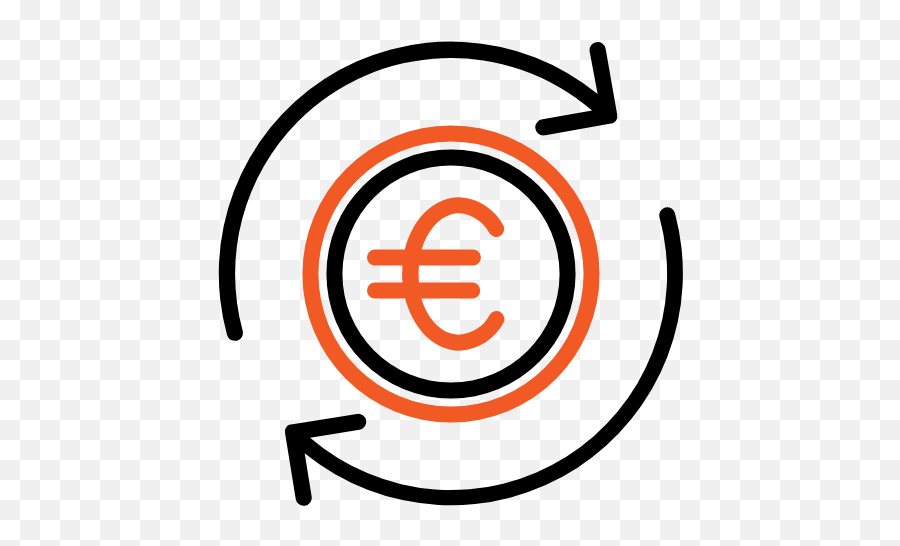 Exchange Icon Euro Money Refund Finance Png Cancellation