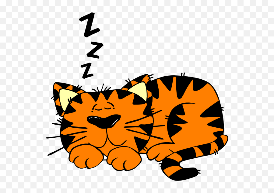 Library Of Cat Free Sleeping Png Files - Clipart Sleeping Cat,Sleeping Png