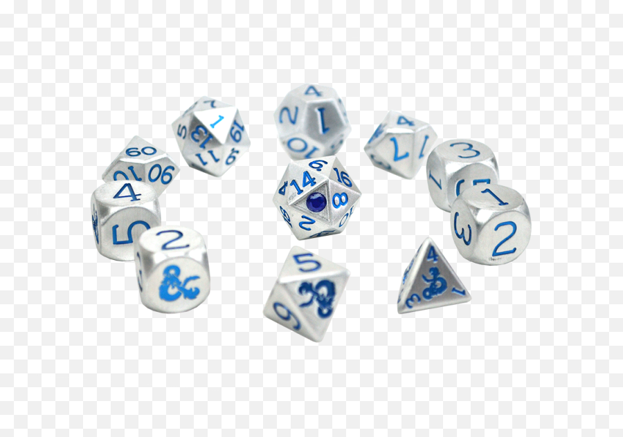 Now Is The Time To Play Dungeons And Dragons Minnesota - Sapphire Anniversary Dice Set Png,Transparent Dice