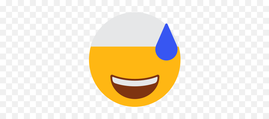 Cap Cold Sweat Emoji Face Islam - Smiley Png,Sweat Emoji Png