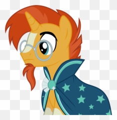 Mlp Sunburst Smile Clipart Png Download - Thank You For Vector Mlp Sunburst,Sunburst Png