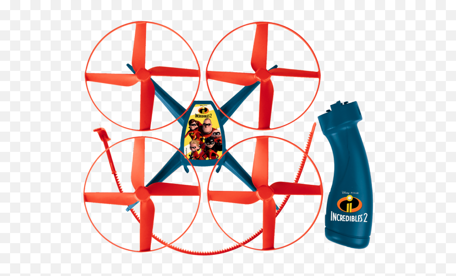The Incredibles 2 Rescue Drone Imc Toys Png Logo
