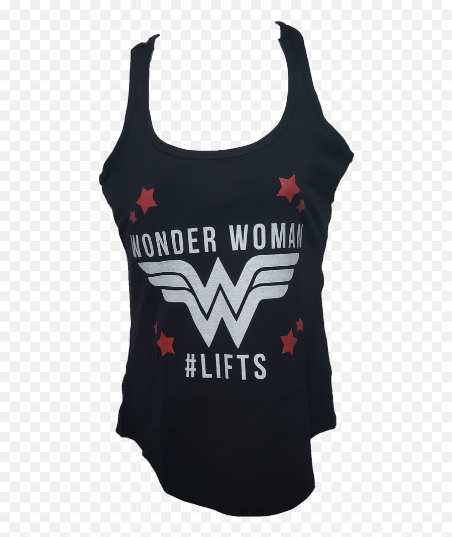Dcu0027s Wonder Woman Lifts Gym Tank Top - Active Tank Png,Wonder Woman Logo Png