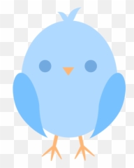 Cute Baby Bird - Clipart png