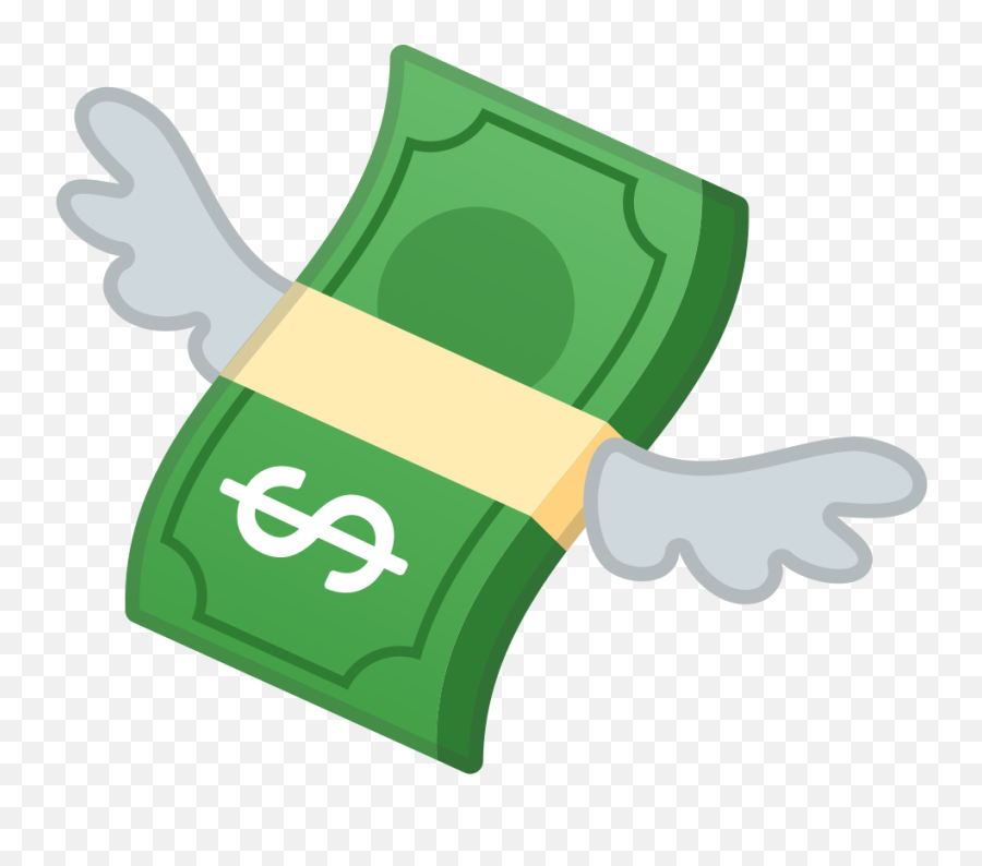 Money With Wings Icon Noto Emoji Objects Iconset Google - Money With Wings Icon Png,Wing Png