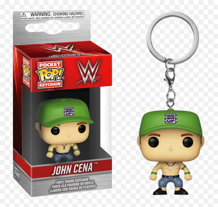 Funko Pocket Pop Keychain - Wwe John Cena Wwe Funko Pop Keychain Png,Cena Png