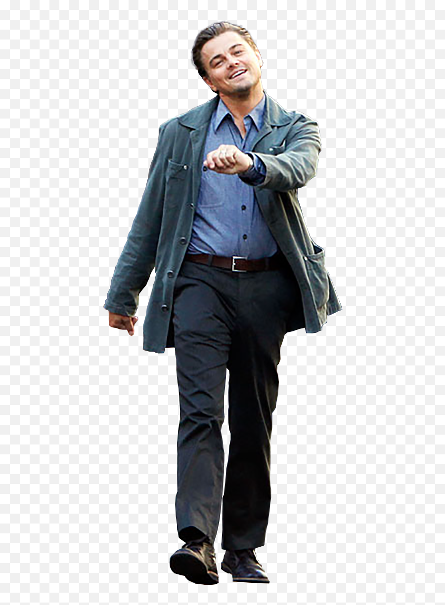 Leonardo Dicaprio Walking Png 2 Image - Lubachów,Leonardo Dicaprio Png