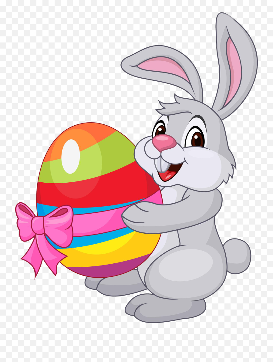 Easter Rabbit Png Image Mart - Easter Bunny With Egg,Easter Png
