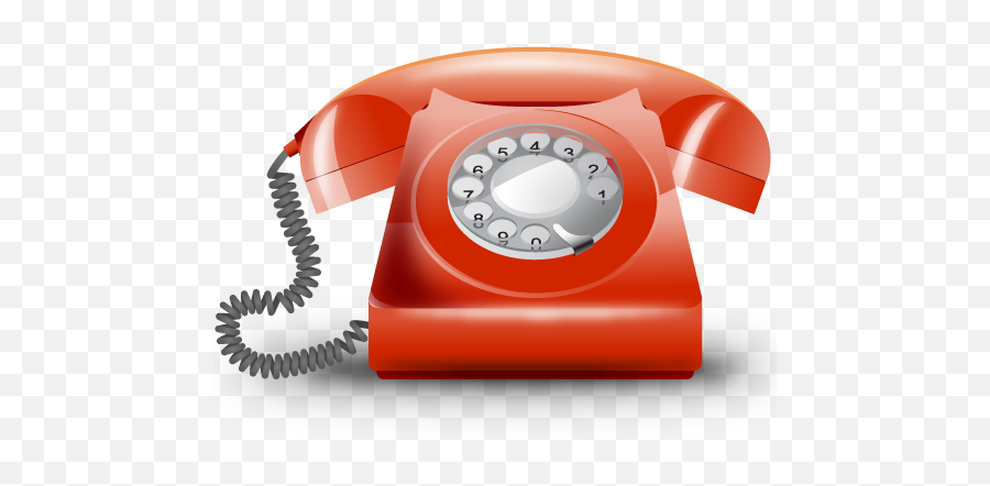 Old - Telephone Red Phone Icon Png,Old Phone Png