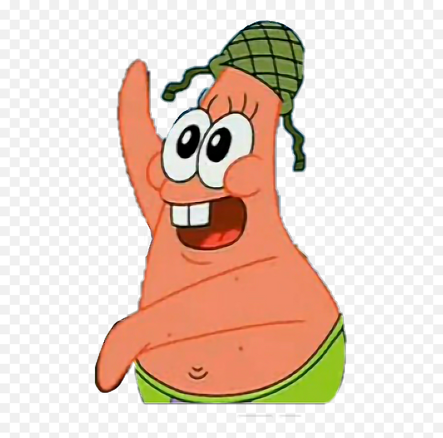 Patrick Star Png Transparent - Stickers Bob Esponja Png,Cartoon Star Png