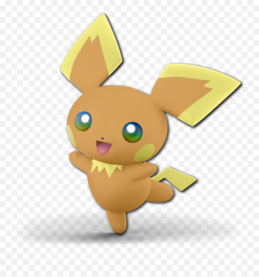 Download Custom Smash Ultimate Renders - Pichu Pichu Transparent Png,Pichu Transparent