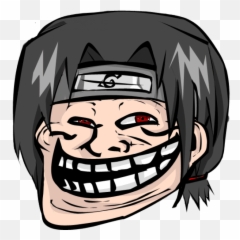 Naruto Troll Face Transparent Png - Anime