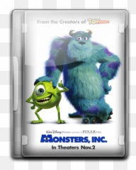 Monsters Inc Icon English Movies 2 Iconset Danzakuduro - Poster png