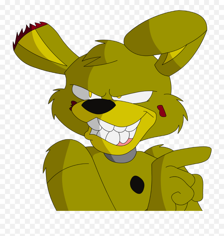 Springtrap Fnaf Toni Craynight - Five Nights Fnaf Foxy Tony Crynight Png,Five Nights At Freddy's Png