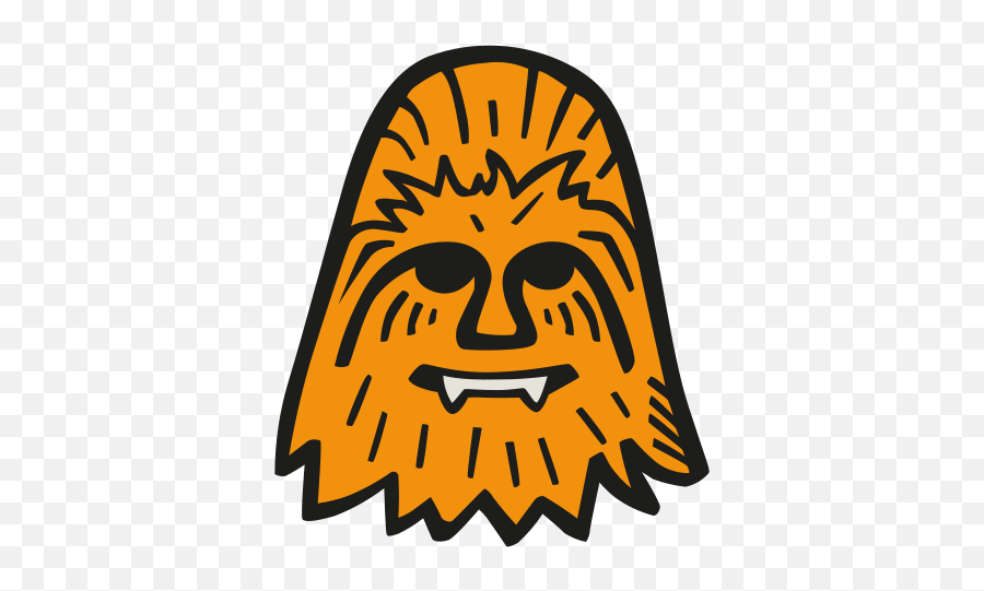 Chewbacca Free Icon Of Space Hand Drawn - Chewie Star Wars Icon Png,Chewbacca Png
