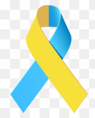 Yellow Ribbon - ClipArt Best Blue And Cancer png