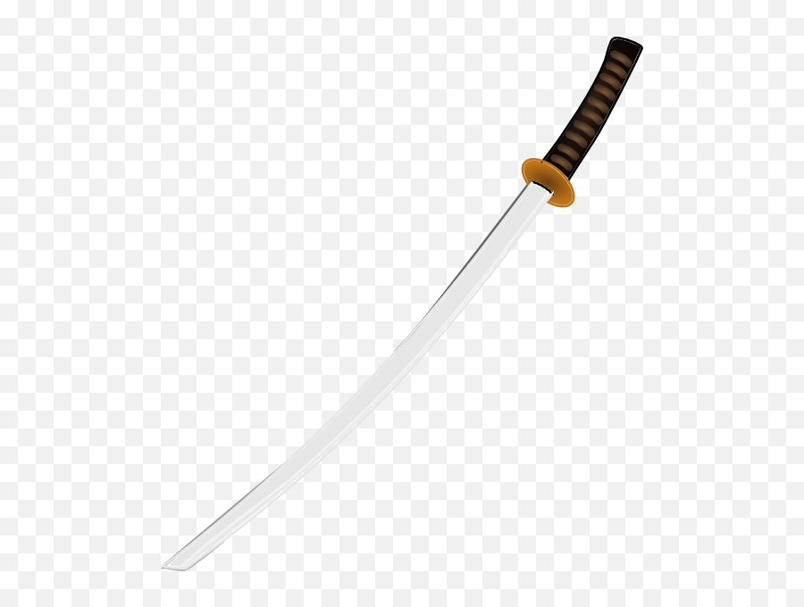 Tachi Sword Clip Art - Ninja Sword No Background Png,Sword Clipart Png