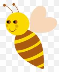 Bee Clipart - Honeybee Png,Cute Bee Png