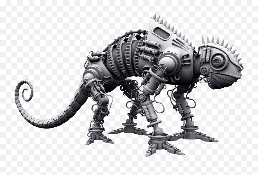 Robot Dinosaur Png Image - Robot Animals,Robots Png