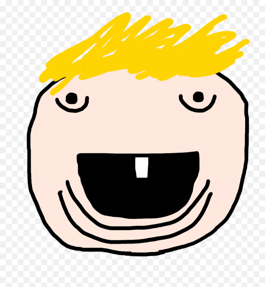 Derp Blank Template - Imgflip Cartoon Png,Derp Face Png