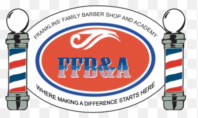 Download Hd Franklinsu0027 Family Barbershop - Shop Logo Pole png
