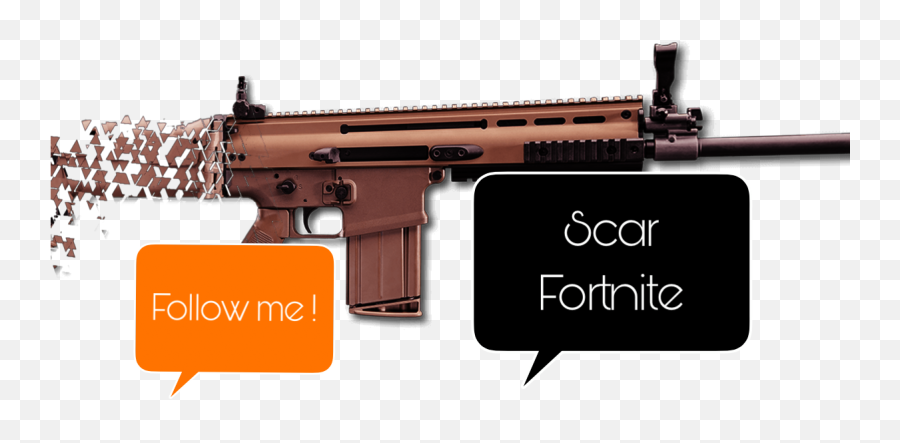 Fortnite Scar Freetoedit Sticker By Ahat966 - Firearm Png,Scar Fortnite Png
