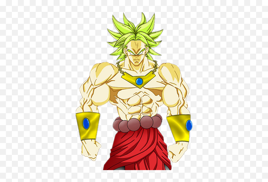 Broly Psd Official Psds - Cartoon Png,Broly Transparent