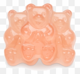 Download Pink Grapefruit Gummi Bears - Champagne Gummy Bear Png,Gummy Bears Png