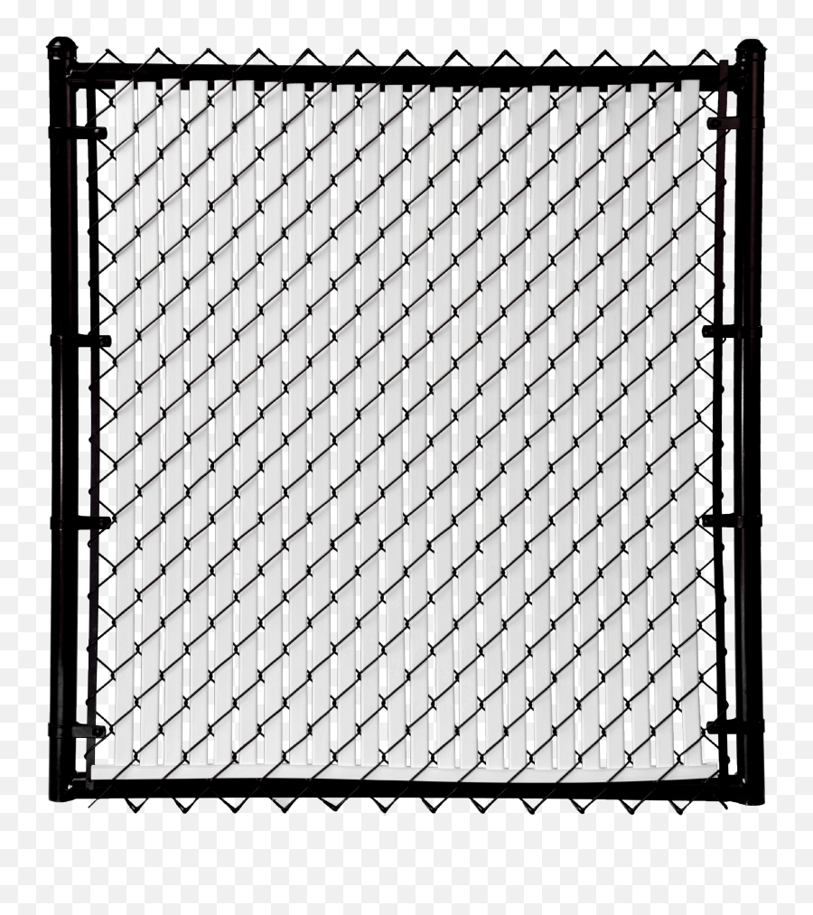 White 6ft Tube Slat For Chain Link Fence - Transparent Chain Link Fence Clipart Png,Chain Link Fence Png