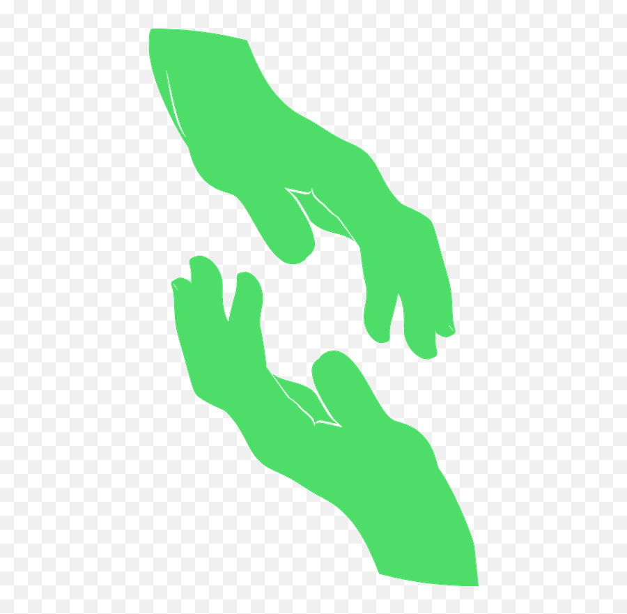 Reaching Out To Each Other Silhouette - Hand Reaching Out Graphic Png,Hand Reaching Out Png