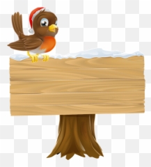 Plaque Clipart Blank Welcome Sign - Christmas Png