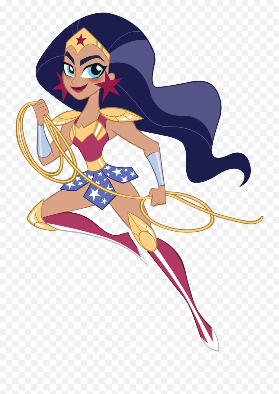 Wonder Woman Super Hero Girls - Dc Super Hero Girls Mulher Maravilha Png,Wonder Woman Clipart Png