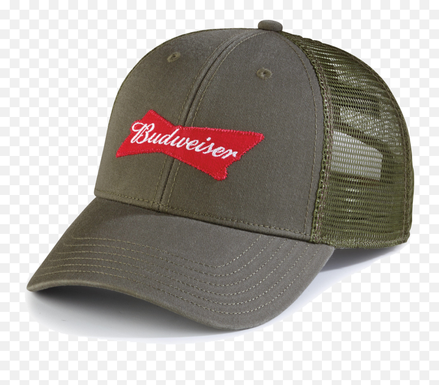 Budweiser Green Military Cap - For Baseball Png,Budweiser Crown Logo