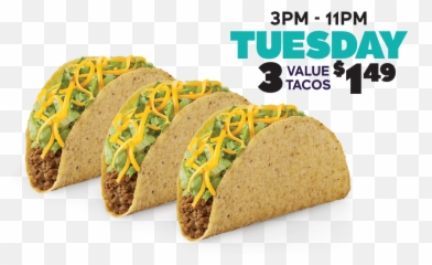 Del Taco - Specials Del Taco Value Taco Png,Taco Transparent