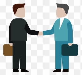 Businessman Handshake Icon Transparent - People Shake Png