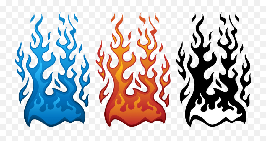 Fire Flames Png - Vector Graphics,Black Flames Png