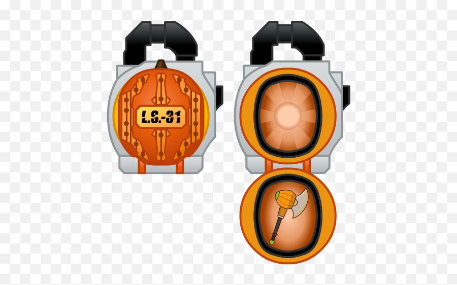 Lockseed Pumpkin - Malunisu0027 Kamen Rider Wiki Kamen Rider Gaim Orange Lockseed Png,Kamen Rider Logo