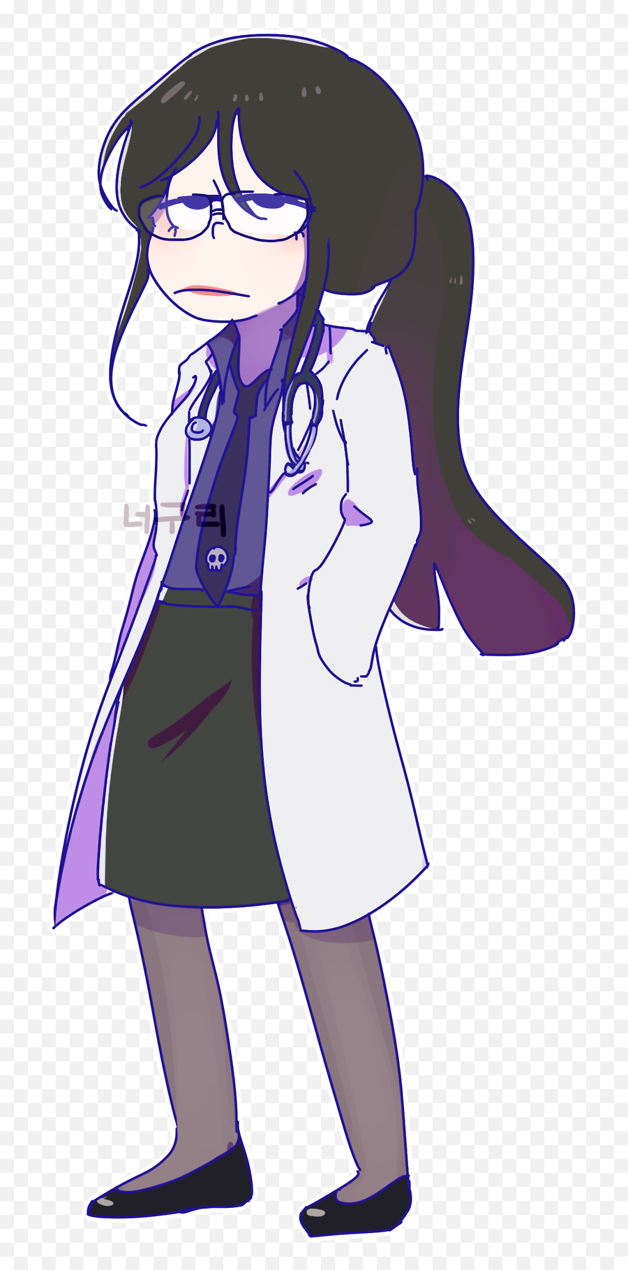 Docichiko Girlymatsu Osomatsu - San By Pawmiu Ichimatsu Transparent Png,Osomatsu Transparent