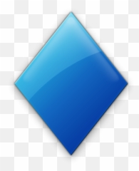 Blue Diamond Shape Hd Photos Clipart - Light png