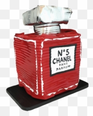 Chanel N5 Mini Red By Norman Gekko 2020 Sculpture Acrylic Aluminium - Singulart Glass Bottle png