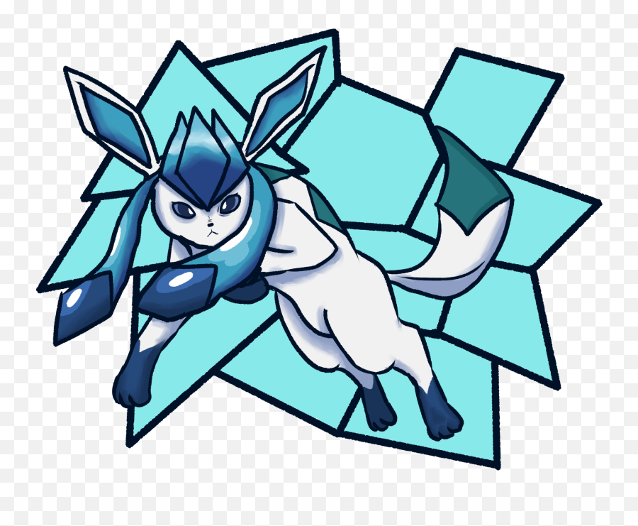 Glaceon By Kloudkat - Fictional Character Png,Glaceon Transparent