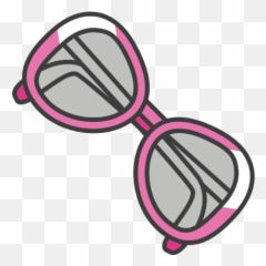 Female Glasses Protection Spectacles Sun Sunglasses Icon Png