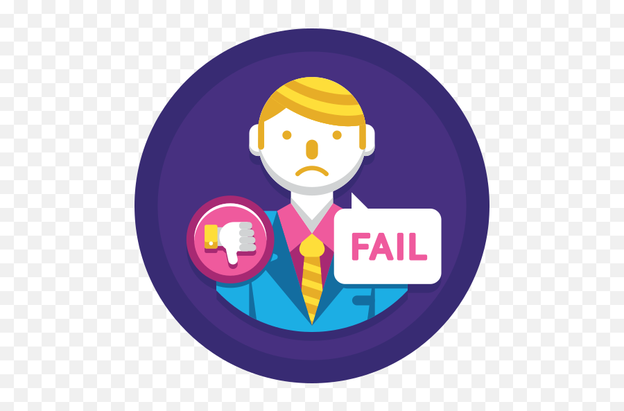 Business - Business Fail Icon Png,Business People Icon