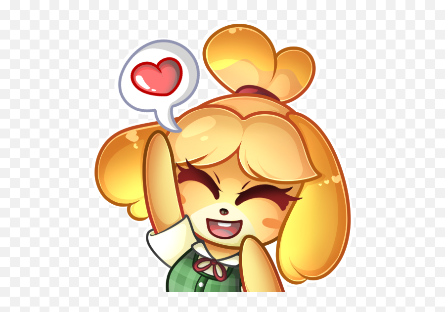 Maychanvstreamer - Isabelle Emote Png,Isabelle Animal Crossing Icon