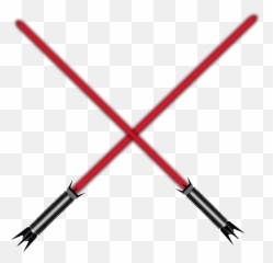 Lightsabers Swords Red Star Wars - Clip Art png