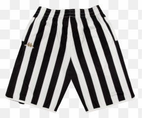 Download Authentic Stripes Shorts Black - Balck And White Striped png