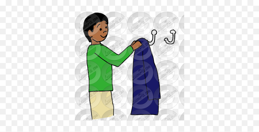Hang Up Coat Picture For Classroom - Money Bag Png,Hang Up Icon