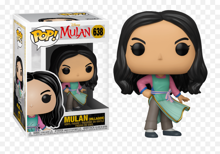 Funko Pop Mulan 2020 - Mulan Villager 638 Funko Pop Mulan 2020 Png,Villager Png