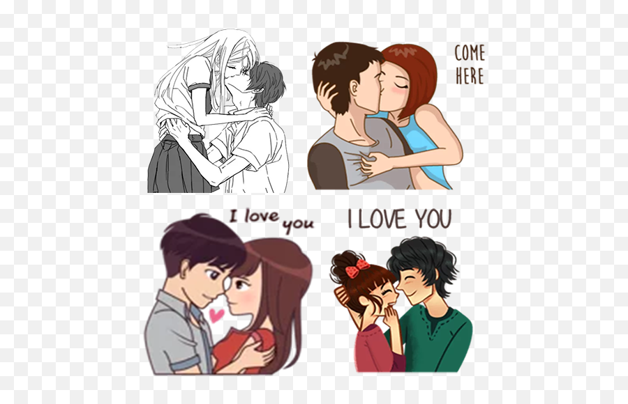 Love Stickers For Whatsapp - Stiker Making Love Whatsapp Png,Whatsapp Hug Icon